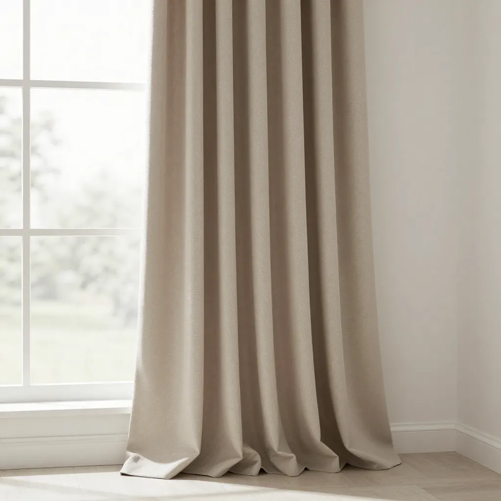 Valkoiset pellavaverhot